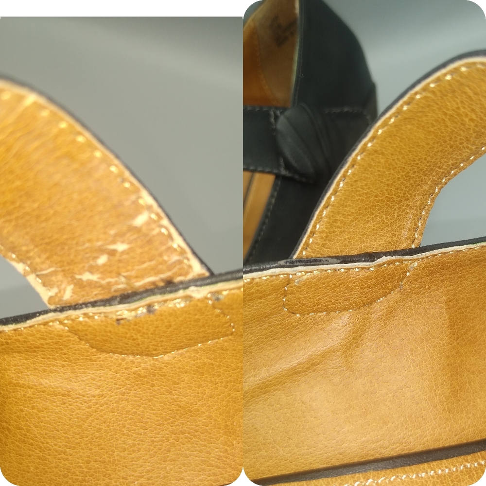 Judith Vegan Leather Cathy Chunky Heel Round Toe Mary Jane Black with Box sz 7.5 - Picture 8 of 12